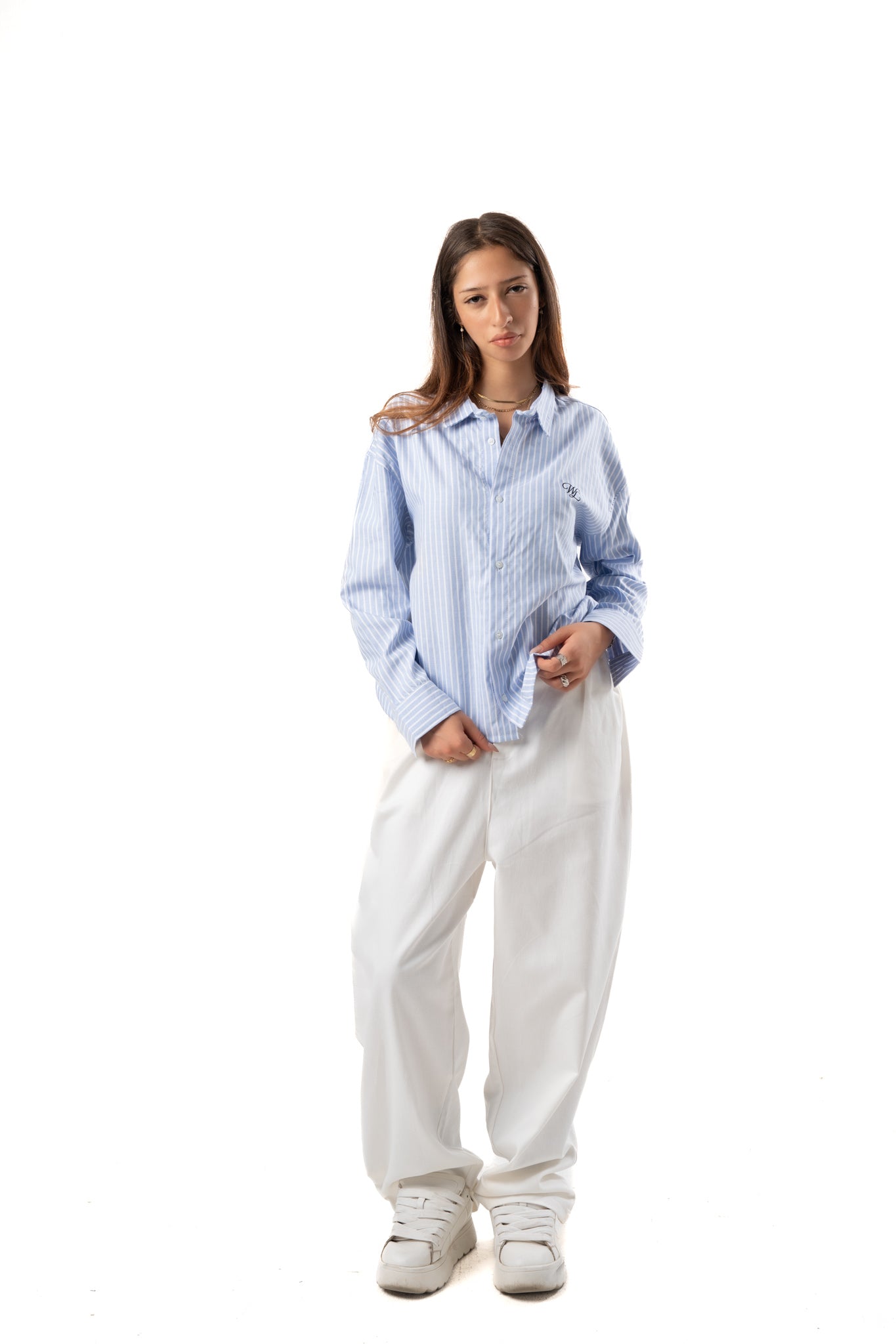Stripe Boxy Shirt
