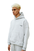 GRAY PLAIN-HOODIE
